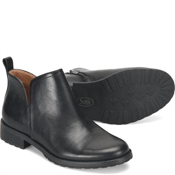 SOFFT Shoes - NEW SOFFT women's beatrice waterproof leather booties in black